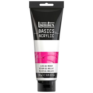 Liquitex Basics Gloss Gel Medium 250ml Tube