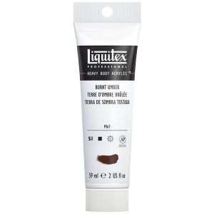 Liquitex Heavy Body Acrylic Burnt Umber 2oz