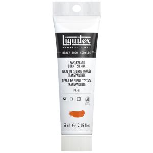 Liquitex Heavy Body Acrylic Transparent Burnt Sienna 2oz
