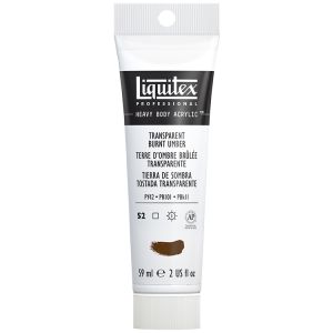 Liquitex Heavy Body Acrylic Transparent Burnt Umber 2oz