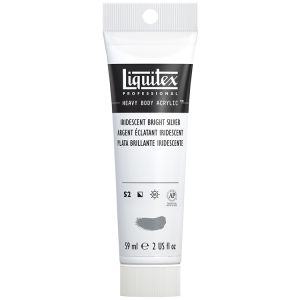 Liquitex Heavy Body Acrylic Iridescent Bright Silver 2oz