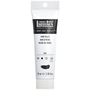 Liquitex Heavy Body Acrylic Ivory Black 2oz