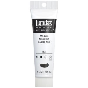 Liquitex Heavy Body Acrylic Mars Black 2oz