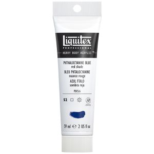 Liquitex Heavy Body Acrylic Phthalo Blue Red Shade 2oz