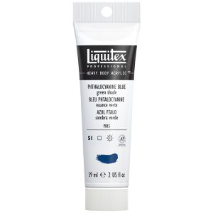 Liquitex Heavy Body Acrylic Phthalo Blue Green Shade 2oz