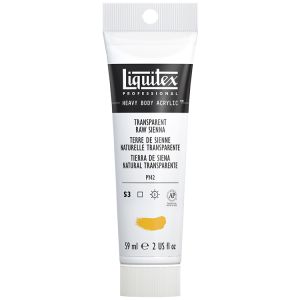 Liquitex Heavy Body Acrylic Transparent Raw Sienna 2oz