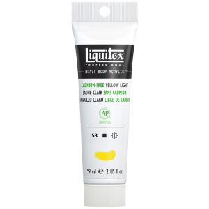 Liquitex Heavy Body Acrylic Cadmium Free Yellow Light 2oz