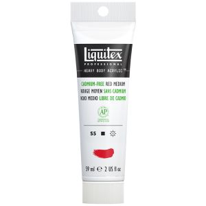Liquitex Heavy Body Acrylic Cadmium Free Red Medium 2oz