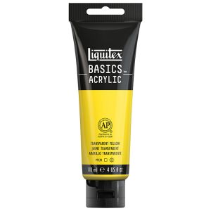 Liquitex Basics Acrylic Transparent Yellow 118ml