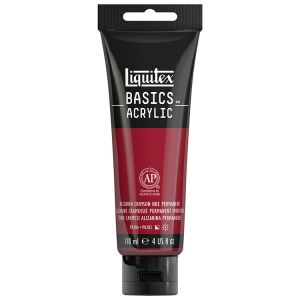 Liquitex Basics Acrylic Alizarin Crimson Hue 4oz