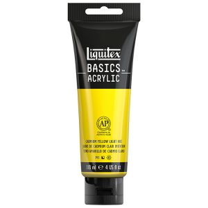 Liquitex Basics Acrylic Cadmium Yellow Light 4oz