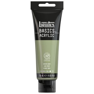 Liquitex Basics Acrylic Green Gray 118ml