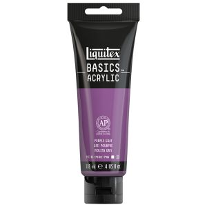 Liquitex Basics Acrylic Purple Gray 118ml