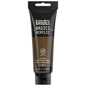Liquitex Basics Acrylic Raw Umber 4oz