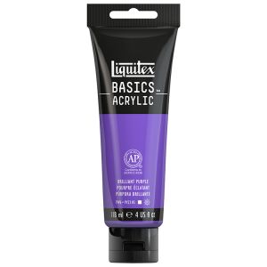 Liquitex Basics Acrylic Brilliant Purple 4oz