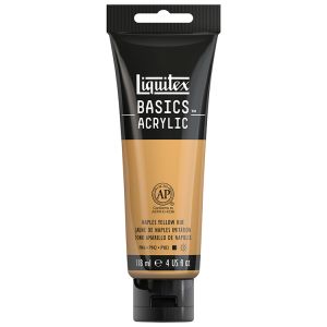 Liquitex Basics Acrylic Naples Yellow 4oz