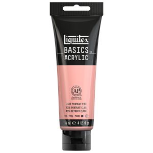 Liquitex Basics Acrylic Light Portrait Pink 4oz
