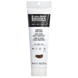 Liquitex Heavy Body Acrylic Transparent Burnt Umber 4.65oz