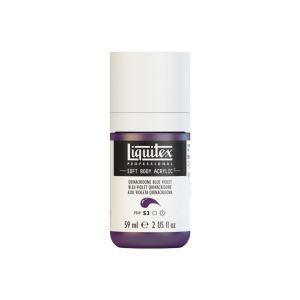 Liquitex Soft Body Acrylic Quinacridone Blue Violet 59ml