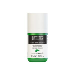 Liquitex Soft Body Acrylic Light Green Permanent 59ml