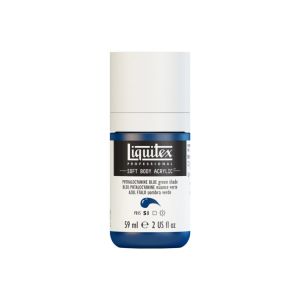 Liquitex Soft Body Acrylic Phthalo Blue Green Shade 59ml