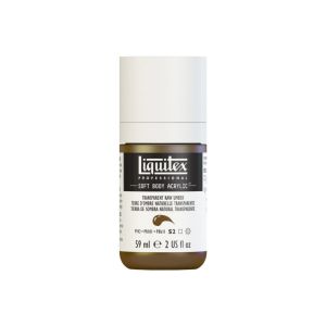 Liquitex Soft Body Acrylic Transparent Raw Umber 59ml