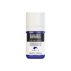 Liquitex Soft Body Acrylic Ultramarine Blue Green Shade 59ml