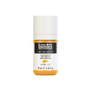 Liquitex Soft Body Acrylic Yellow Orange Azo 59ml