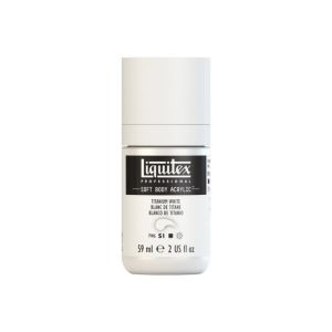Liquitex Soft Body Acrylic Titanium White 59ml