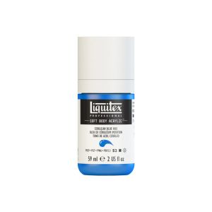 Liquitex Soft Body Acrylic Cerulean Blue Hue 59ml