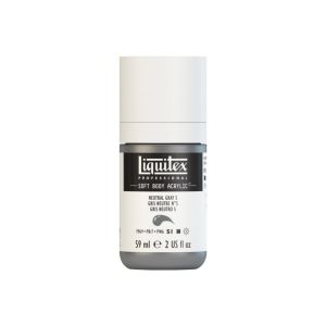 Liquitex Soft Body Acrylic Neutral Gray 5 59ml