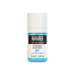 Liquitex Soft Body Acrylic Light Blue Permanent 59ml