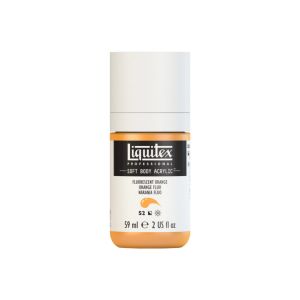Liquitex Soft Body Acrylic Fluorescent Orange 59ml