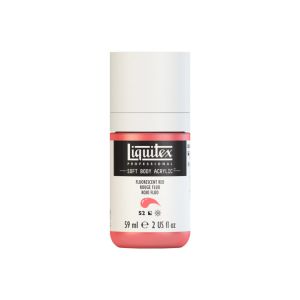 Liquitex Soft Body Acrylic Fluorescent Red 59ml