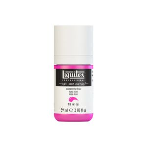 Liquitex Soft Body Acrylic Fluorescent Pink 59ml