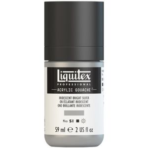 Liquitex Acrylic Gouache 59ml Iridescent Bright Silver