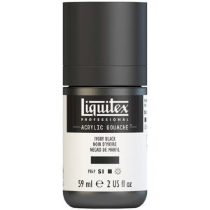 Liquitex Acrylic Gouache 59ml Ivory Black
