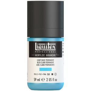 Liquitex Acrylic Gouache 59ml Light Blue Permanent