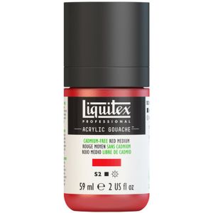 Liquitex Acrylic Gouache 59ml Cadmium Free Red Medium
