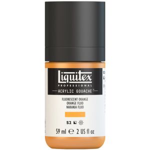Liquitex Acrylic Gouache 59ml Fluorescent Orange