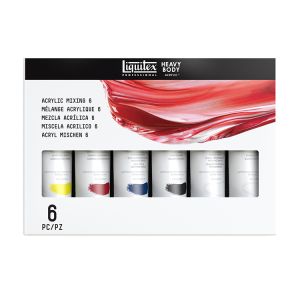 Liquitex Heavy Body Primary Color Mixnig Set 6