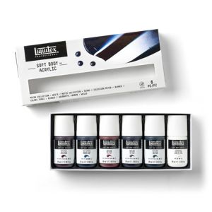 Liquitex Soft Body Acrylic Muted Collection Set of 6 59ml Tubes