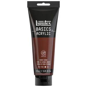 Liquitex Basics Acrylic Burnt Sienna 250ml