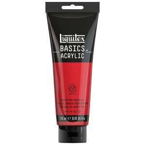 Liquitex Basics Acrylic Cadmium Medium Red 250ml