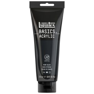 Liquitex Basics Acrylic Ivory Black 250ml