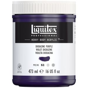 Liquitex Heavy Body Acrylic Dioxazine Purple 473ml