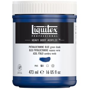 Liquitex Heavy Body Acrylic Phthalocyanine Blue Green Shade 473ml