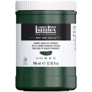 Liquitex Heavy Body Acrylic Hookers Green Hue Permanent 946ml