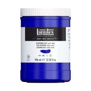 Liquitex Heavy Body Acrylic Ultramarine Blue Green Shade 946ml