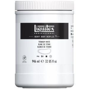 Liquitex Heavy Body Acrylic Titanium White 946ml